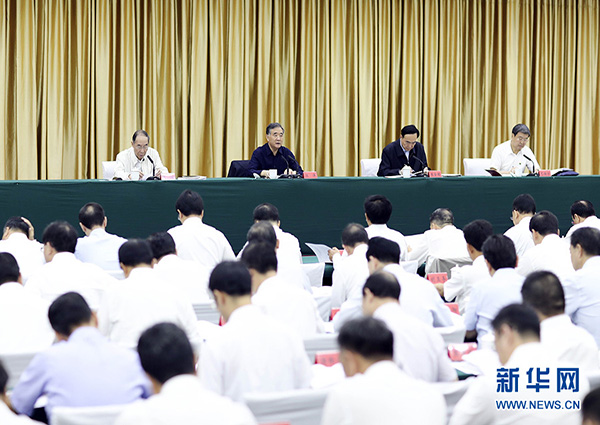 第七次全國對口支援新疆工作會(huì)議召開 汪洋出席并講話